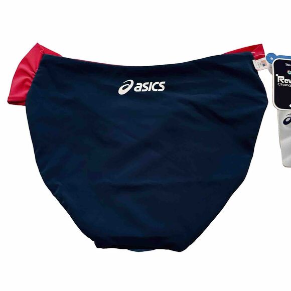 Asics Keli Reversible Bikini Bottom Blue/Pink NWT Sz M $48 MSRP - Picture 4 of 6